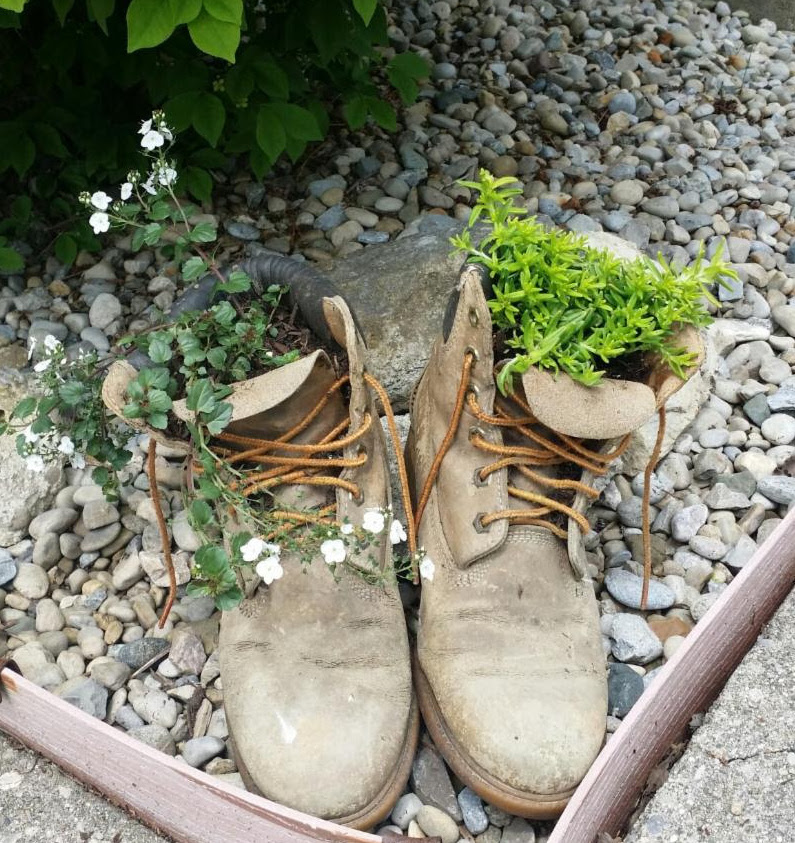 Repurposing My Hiking Boots